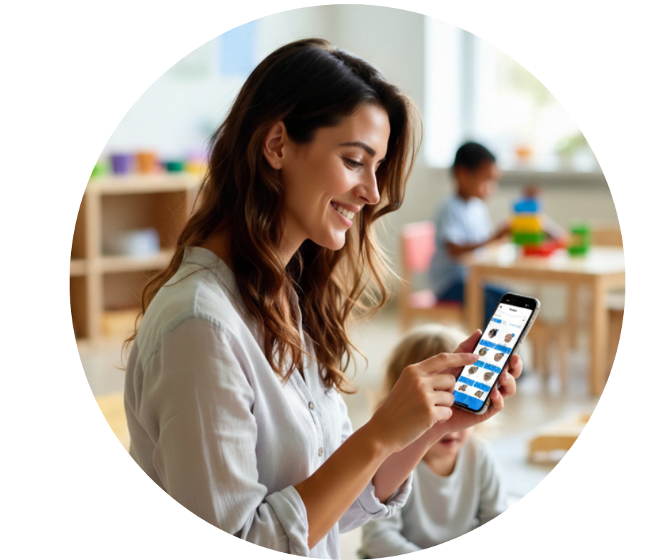 Koonection App Preview showing the dashboard interface
